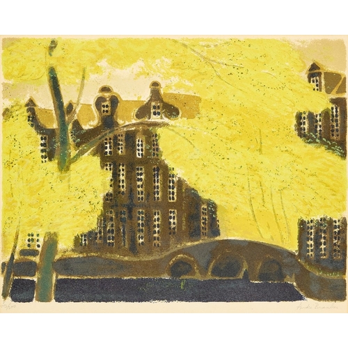 261 - André Brasilier,French b.1929-Amsterdam;lithograph in colours on wove,signed in pencil and num... 