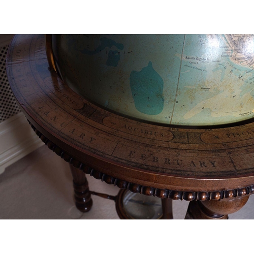 1 - TERRESTRIAL GLOBE ON STAND