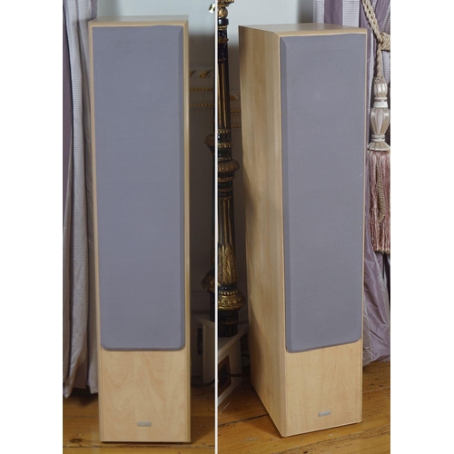 127 - MAGNET: PAIR OF LARGE STEREO SPEAKERS