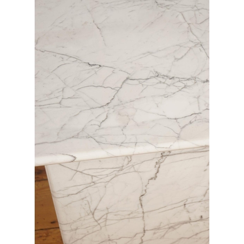 128 - RICH MARBLE PLINTH