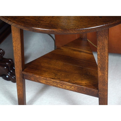 13 - PAIR ENGLISH OAK CRICKET TABLES