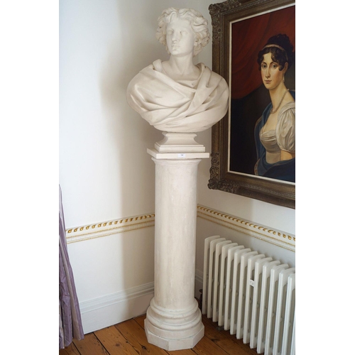 130 - CLASSICAL PLASTER BUST