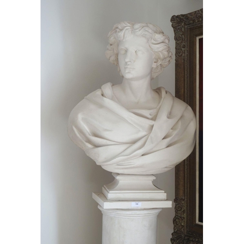 130 - CLASSICAL PLASTER BUST