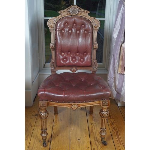 131 - SET OF 10 19TH-CENTURY MAHOGANY DINING CHAIRS