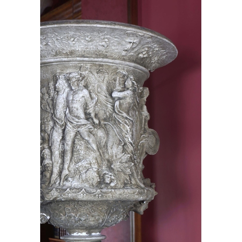 148 - PAIR OF MONUMENTAL NEO-CLASSICAL URNS