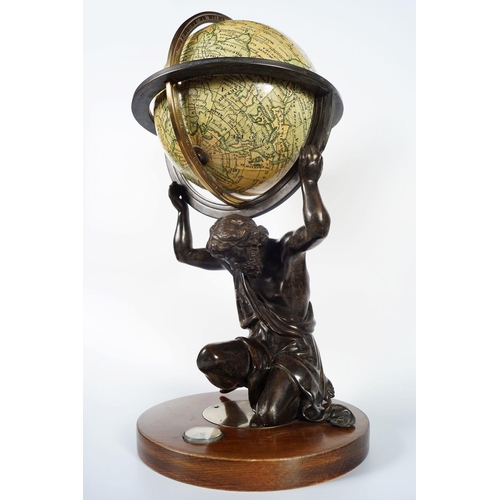 150 - LATE 19TH-CENTURY TERRESTRIAL GLOBE