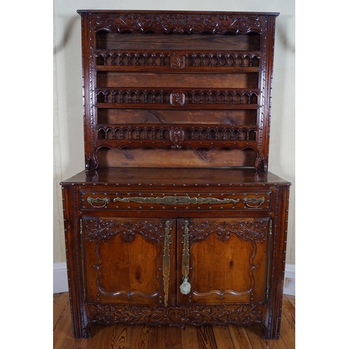 190 - 19TH-CENTURY FRENCH FRUITWOOD DRESSER