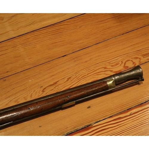 207 - DOUBLE SHOT FLINTLOCK RIFLE