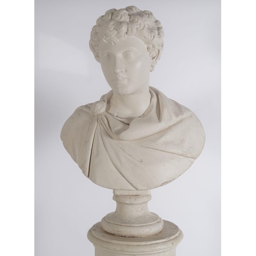 216 - CLASSICAL PLASTER BUST