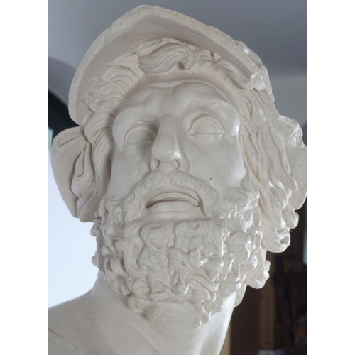 217 - CLASSICAL PLASTER BUST