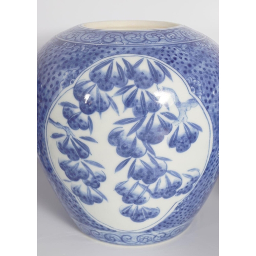 243 - ASSORTED LOT OF 5 CHINESE BLUE AND WHITE