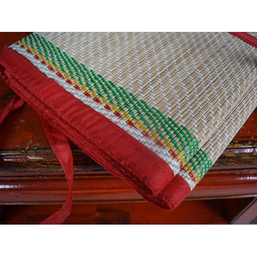 25 - CHINESE WOVEN PRAYER RUG