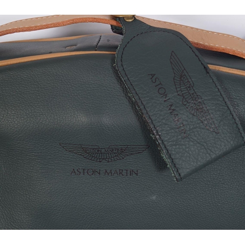 380 - LEATHER ASTON MARTIN SUIT CARRIER