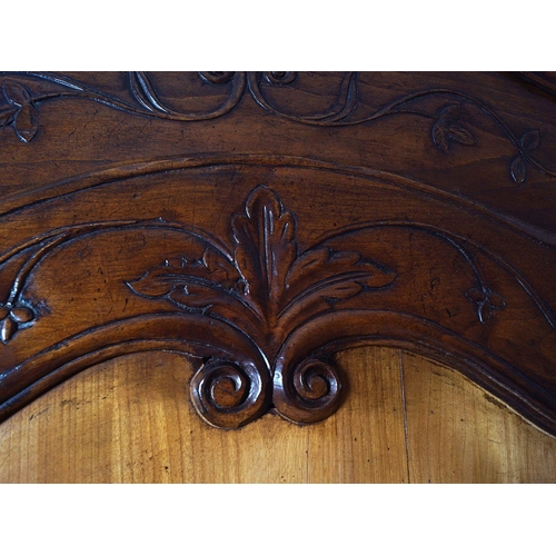 41 - LOUIS XV FRUITWOOD ARMOIRE