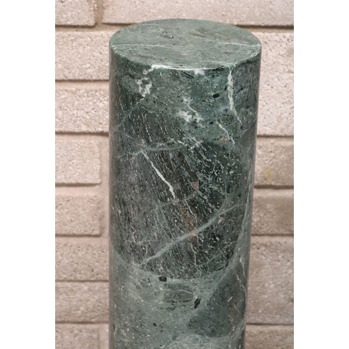 426 - 19TH-CENTURY GREEN MARBLE COLUMN