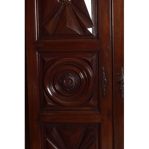 45 - 18TH-CENTURY WALNUT ARMOIRE