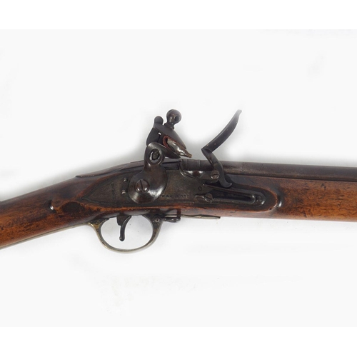 473 - IRISH 18TH-CENTURY FLINTLOCK RIFLE