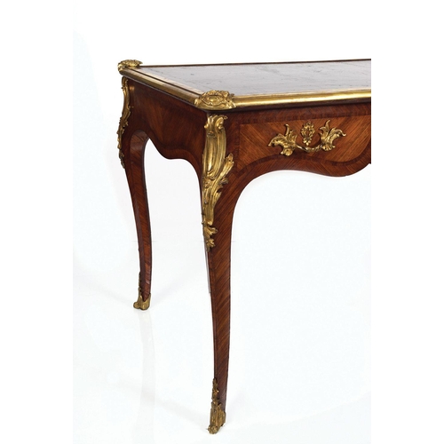 505 - 19TH-CENTURY KINGWOOD ORMOLU MOUNTED BUREAU