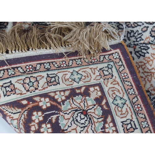 531 - PERSIAN SILK RUG