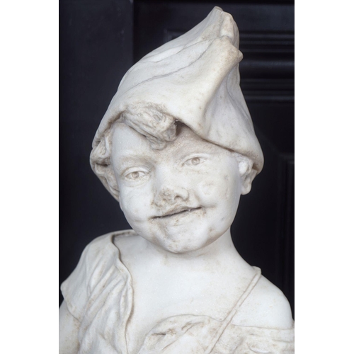 6 - 19TH-CENTURY ITALIAN MARBLE SCULPTURE