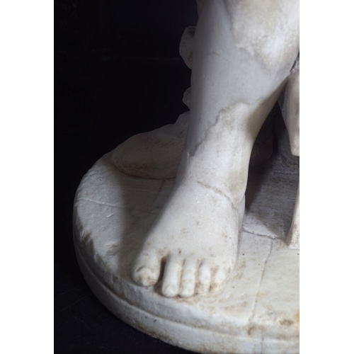 6 - 19TH-CENTURY ITALIAN MARBLE SCULPTURE