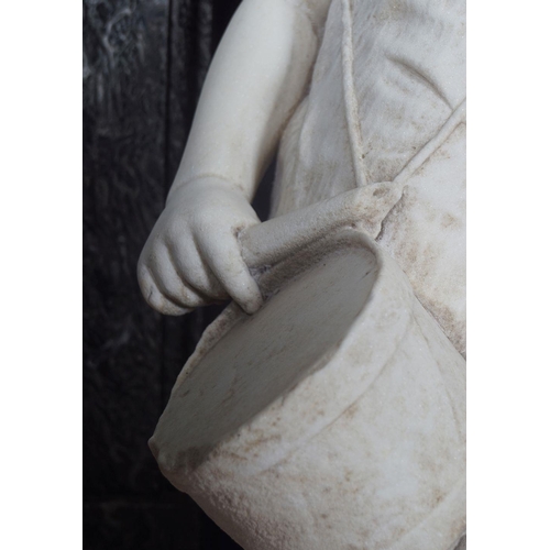 6 - 19TH-CENTURY ITALIAN MARBLE SCULPTURE