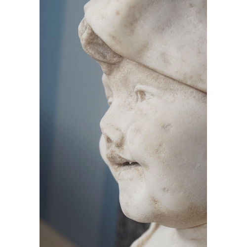 6 - 19TH-CENTURY ITALIAN MARBLE SCULPTURE