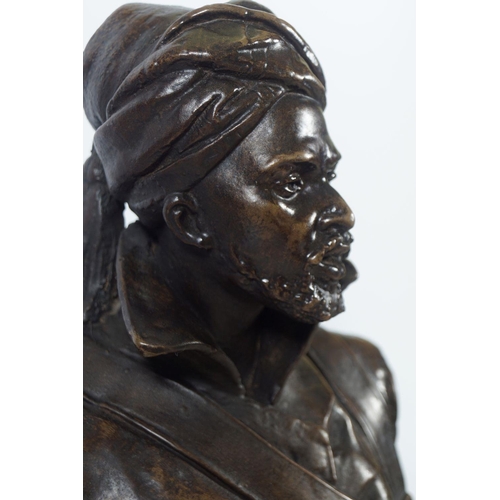 88 - BRONZED ARAB FIGURE