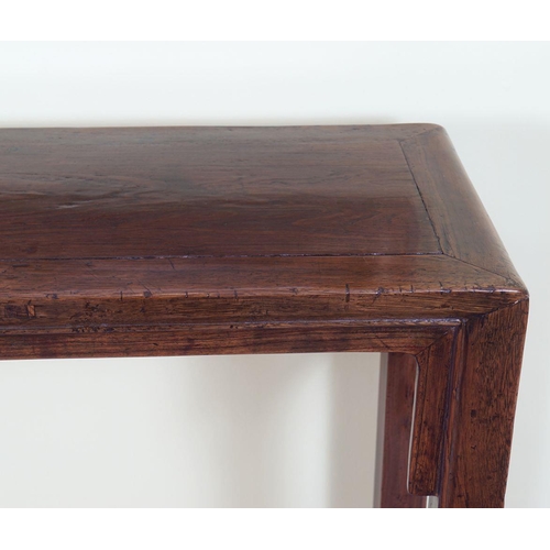 90 - CHINESE HARDWOOD ALTAR TABLE