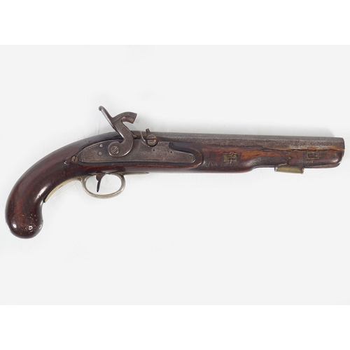 10 - 18TH-CENTURY PERCUSSION PISTOL