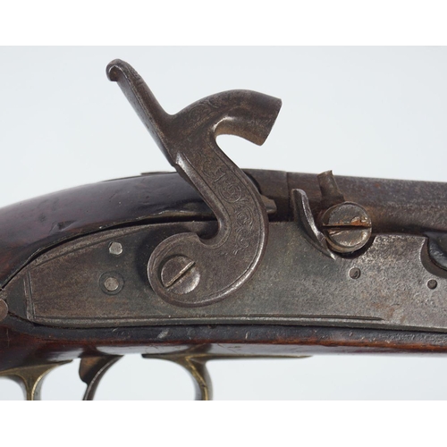 10 - 18TH-CENTURY PERCUSSION PISTOL