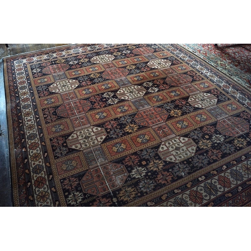 28 - LARGE PERSIAN STYLE AXMINSTER CARPET