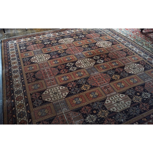 28 - LARGE PERSIAN STYLE AXMINSTER CARPET