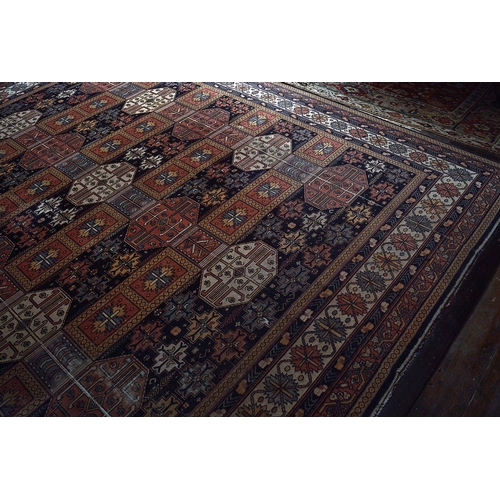 28 - LARGE PERSIAN STYLE AXMINSTER CARPET