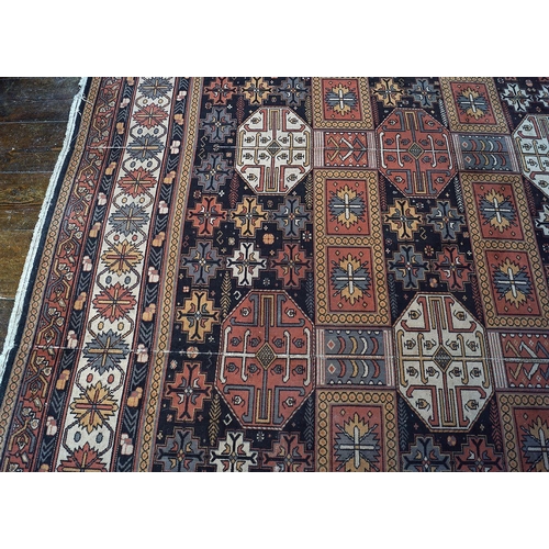 28 - LARGE PERSIAN STYLE AXMINSTER CARPET