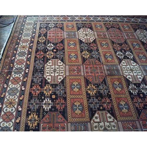 28 - LARGE PERSIAN STYLE AXMINSTER CARPET