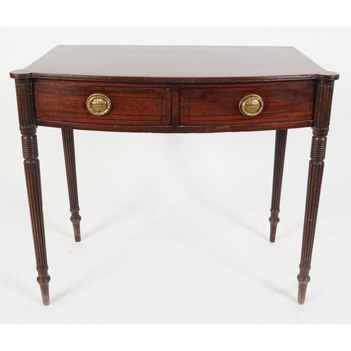 62 - REGENCY PERIOD MAHOGANY SIDE TABLE