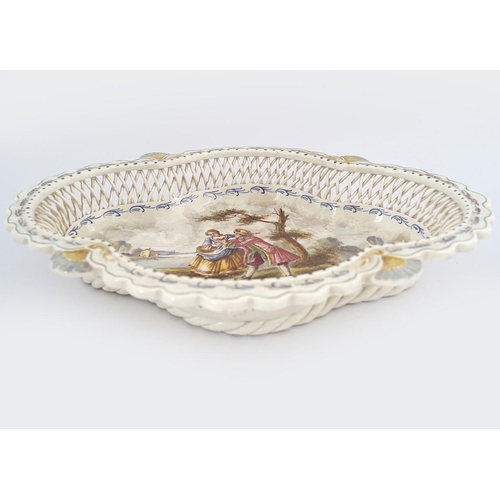 82 - PAIR OF FRENCH RETICULATED BOWLS