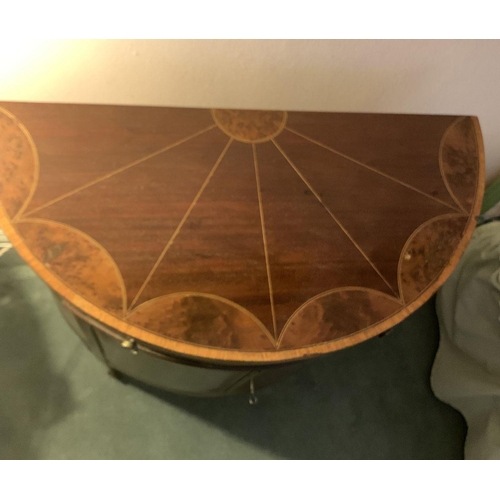 17 - EDWARDIAN MAHOGANY AND INLAID CABINET