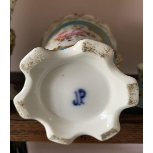 33 - PAIR OF JACOB PETIT POT POURRI