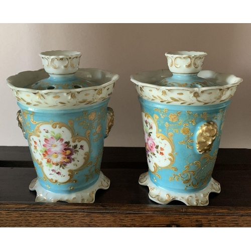 33 - PAIR OF JACOB PETIT POT POURRI