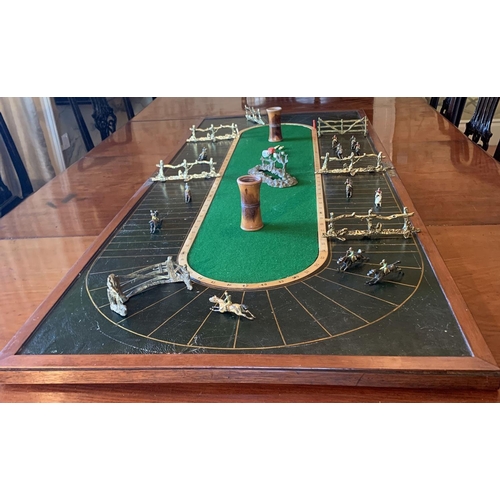 6 - RARE VICTORIAN STEEPLECHASE BOARD GAME