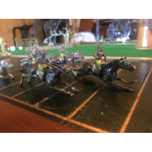 6 - RARE VICTORIAN STEEPLECHASE BOARD GAME