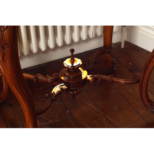 12 - 19TH-CENTURY WALNUT SIDE TABLE