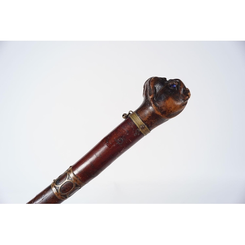 18 - 19TH-CENTURY WALKING STICK