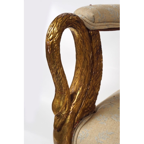 20 - PAIR OF FRENCH EMPIRE ARMCHAIRS