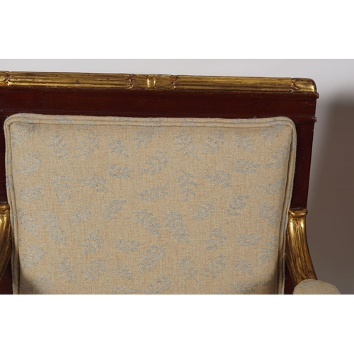 20 - PAIR OF FRENCH EMPIRE ARMCHAIRS
