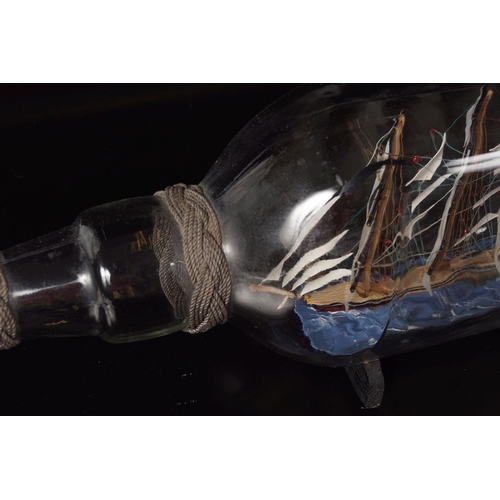 27 - ANTIQUE SAILING SHIP IN A BOTTLE