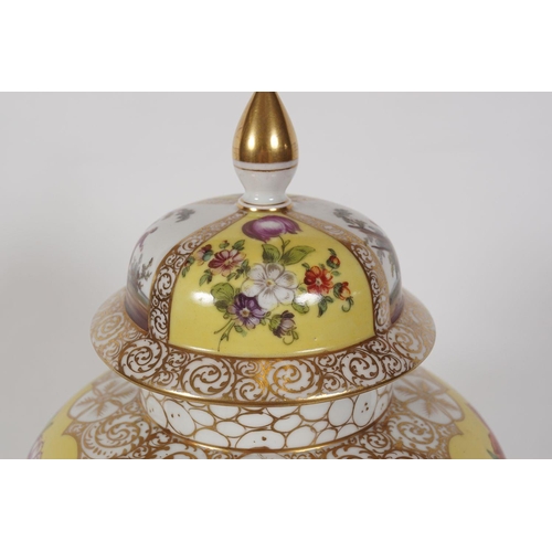 3 - 19TH-CENTURY AUGUSTUS REX STYLE PORCELAIN URN