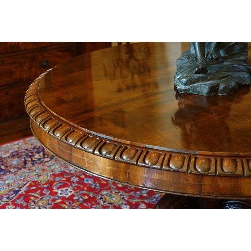 31 - WILLIAMS & GIBTON CENTRE TABLE (1830-1844)